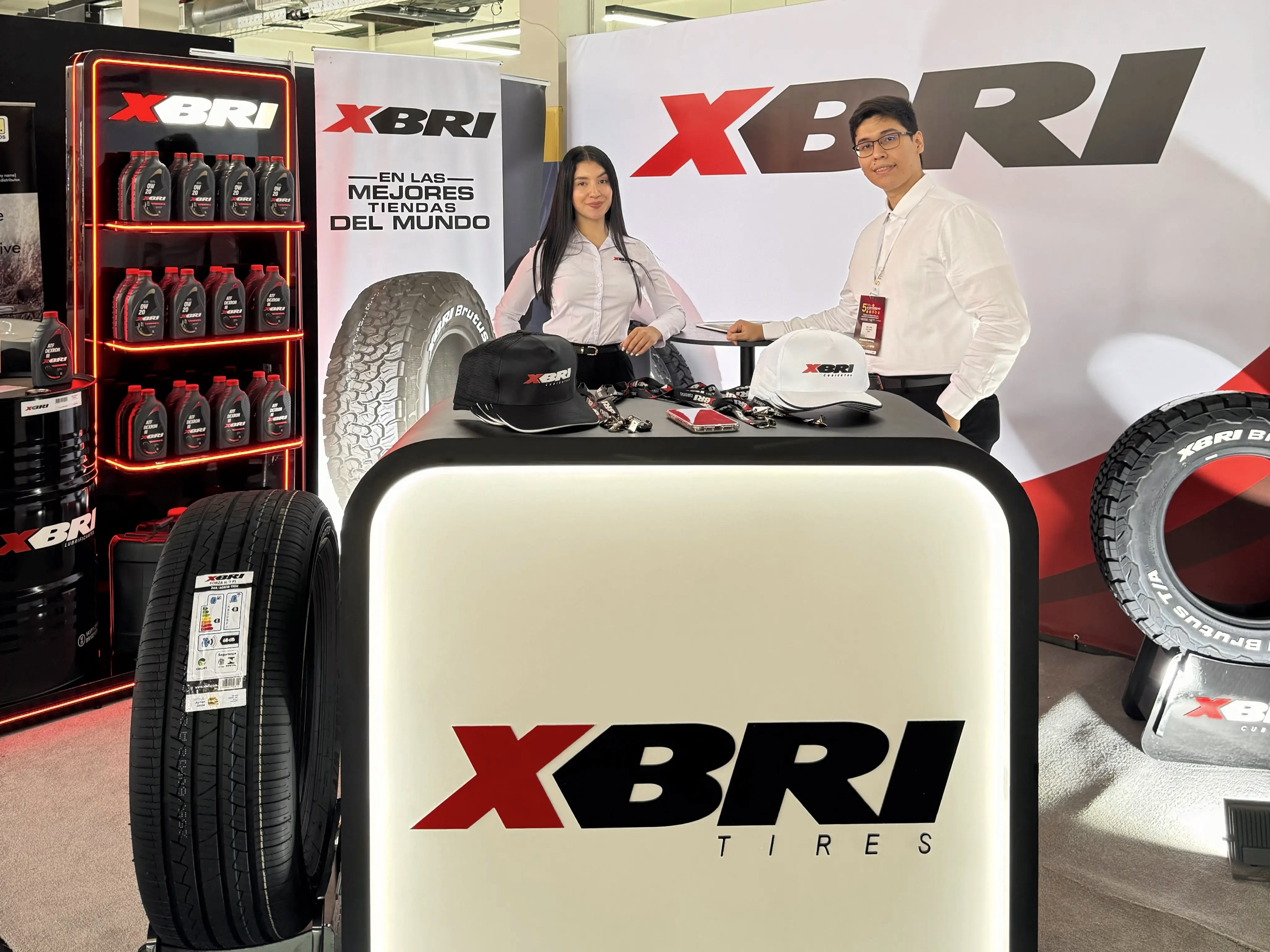 XBRI在第五届巴拉圭道路商会论坛上的展台